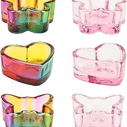 LOSA Nail Art Dappen Dish for Women Nail Tool Durable Nail Pen Wash Cup Container Flower multicolor-image-79