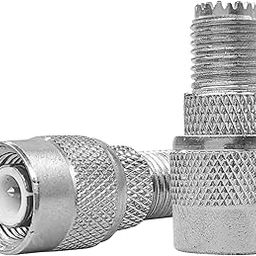 MX TNC Male to UHF Female connect RF Coaxial Coax Adapter TNC to UHF Connector-31