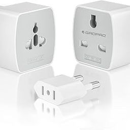 Universal Travel Plug Adapter - Compact 110-250V 6A Adapter with Safety Plug Plate for UK, EU, US, and Worldwide Use - Lightweight, and Child-Safe Design (G2)-image-59