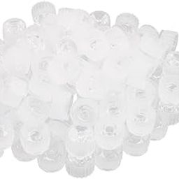 3NH® 100pcs LED Waterproof Lens Dia. 22mm x Height 14mm for Car Truck-12