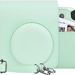 Nylon For Fujifilm Instax Mini 11 & Mini 12 Instant Camera Carry Case (Green)-10