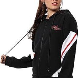 Women Cotton Zipper Sweatshirt Relaxed Fit for Casual Wear | Full Sleeves | Latest Stylish Sweatshirt Crafted with Comfort Fit and High Performance for Everyday Wear-image-40