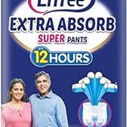 Lifree Extra Absorb Super Pants|Unisex Adult Diaper|Pant Style|Use Upto 12 Hours|6-Glass Absorption|Quick Dry Sheet|Prevents Leakage|Prevents Heaviness|Size M(30-41 Inches/75-105 Cms) Count 18-image-57