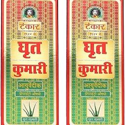 Tankar Ghrit Kumari Ayurvedic Hair Oil for Hair Growth 400ml (Pack of 2) – Natural Aloevera, Mulethi, Til, Amla – Hydrating & Strengthening Hair Fall Control Oil - Paraben & Chemical Free-image-43