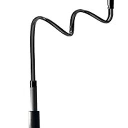 30 Inch Webcam Stand Camera Mount, Upgraded Thick Base Flexible Gooseneck Stand With Desk Clamp for Logitech C930e C930 C920 C922x C922 Brio 4K C925e C615, Gopro Hero 8 7 6 5 4-30
