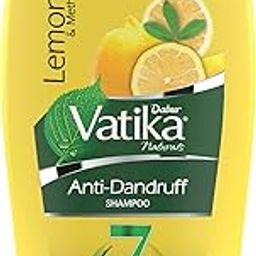 Dabur Vatika Lemon Anti-Dandruff Shampoo - 1L | Reduces Dandruff from 1st wash | Moisturises Scalp | Provides Gentle Cleansing, Conditioning & Nourishment to Hair-7