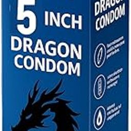BARF & BELCH Orignal Big Size Extra Large Dragon 5 inch Condom for Men XL SIZE-image-108