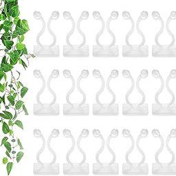 POPLEY Plant Clip Plant Climbing Wall Clips Support Indoor/Outdoor Vines, Creeper, Money Plant Wall Clips Plant Clips for Climbers Support for Wall (Pack of 30pcs)-image-54