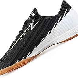 Tesoro Indoor Soccer Shoes for Teen & Adult | Lightweight and Durable Men's & Women's Futsal Shoes for Superior Performance | Adult Indoor Football Cleats with Non-Marking Rubber Outsole-image-43