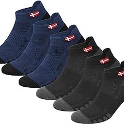 6 Pairs Sports Socks for Men Ankle Length Athletic Running Socks, Pack of 6, Free Size-image-70