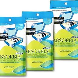 Absorbia Moisture Absorber | Absorbia Sachet with activated Charcoal - Pack of 3 (200ml Each)-image-30