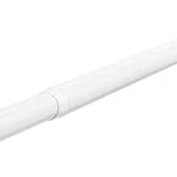 Graidient span ikeeaRÄCKA Curtain Rod, Adjustable 70–120 cm (28–47") – white steel Window Rod with 19mm Diameter – Compatible with Interchangeable Finials (Finials Sold Separately) (white)-image-19