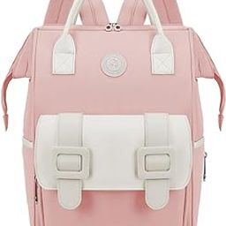 GOLD LEAF Large Capacity Waterproof Diaper Backpack – Multifunctional Mummy Travel Bag for mom And Dad (Pink)-image-42