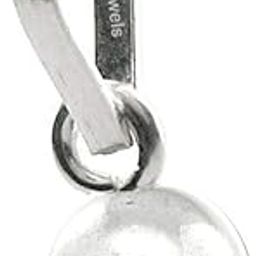 9mm Full Round Silver Solid Ball Goli Pendant in Silver-image-36