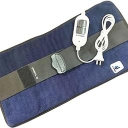 Dr Yonimed Orthopaedic Electric Heating Pad Jumbo [King Size] ,Electric Heating Belt For Pain Relief With 3 Level Temperature Controller for Lower Back, Knee, Shoulder, Cramps, and Neck Pain Relief (Dark Blue)-image-81