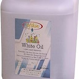 Sofskin (USA Brand) Liquid Paraffin IP - 10 litrs - (White Oil) light & smooth, Pure & Safe, Clear, colourless & odourless, non-freezing - (See Photos & Video)-32