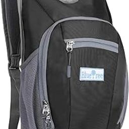 blue tree Hiking Backpack 16-Inch, 10L Lightweight Durable Bag with Water Resistant Polyester, Adjustable Straps, Multi-Pocket Design for Travel-image-23