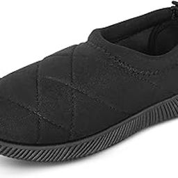 Stylish & Comfortable Breathable Upper Slip On Casual Shoes for Women Black (UK 5-7)-image-5