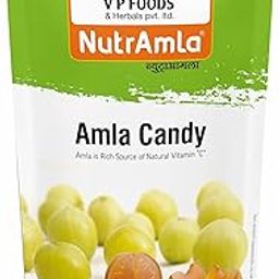 NutrAmla Amla Candy Pieces 200 g. (COMBO PACK 200g X 2 POUCH)-picture-1