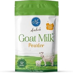 Aadvik Goat Milk Powder Freeze Dried Pure & Natural 200gms-image-45