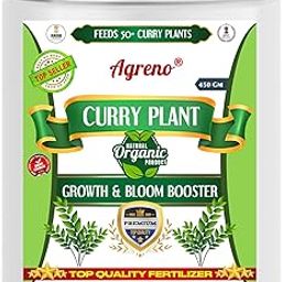 Agreno® Curry Plants Growth and Bloom Booster, Essential Powerful Organic Fertilizer Granule for Overall Healthy and Fast Growth of Curry Plants. (450 gm)-image-57