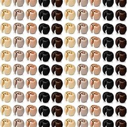 Sanas Hair Beads for Kids Girls Gift Items (100Pcs) Gentle On Baby Hair Accessories for Kids Girl Small Beads Secure Snap Fit Accessories for Girls Hair Bead for Women (100Pcs) (Multi-Shade Brown)-image-49