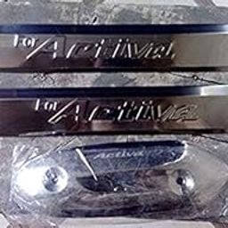 YASH Enterprises Decorative Chrome Accessories Side Plate Set of 2 + Silencer Guard for Honda Activa 125-image-18