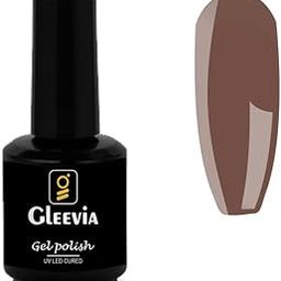 Gleevia Nude Shade UV/LED Gel Polish for Professionals 15ml Brush Cap Shade N20-image-73
