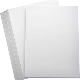 Sehgal A5 Size White Cartridge Paper Sheets - 150 GSM ( A5- 150 x 210 mm) Pack of 50, watercolor;pencils;Gouache-image-1