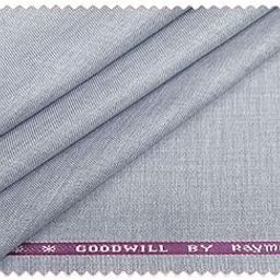 Goodwill by Raymond Trouser & Suiting Fabric Soft Feel (Light Grey, 3.25 MTR (Suit))-image-12
