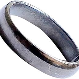 Shani Dosh Nivaran Kale Ghode Ke Naal Ki Adjustable Grey Silver Ring for Men & Women (1 Piece)-image-76