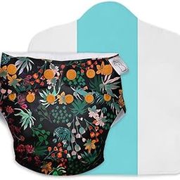 SuperBottoms NEW UNO Freesize Cloth Diaper | Cloth diaper for babies 3M to 3Y | Washable & Reusable cloth diaper | Comes with cloth diaper insert | 1 Diaper and 1 Organic cotton Soaker-3