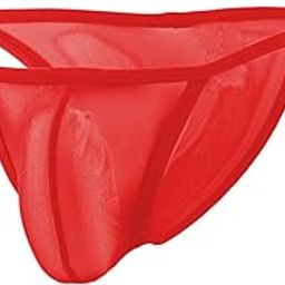 Mens Sheer Half Coverage Bikini Underwear-picture-40