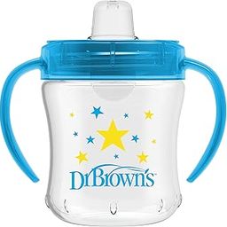 Dr. Brownââ‚¬â„¢s Soft Spout Transition Cup, 6 oz, Blue-image-98