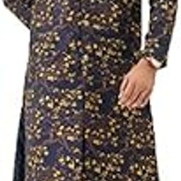 Mens Ethnic Wear Indo Western Set (Medium, Royal Blue Yellow)-image-32