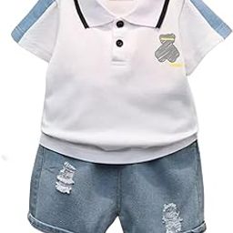 Indhrani Garments Kids Clothes for Boys |Printed Cotton Half T-shirt and Shorts | Baby Boy Cord Set-image-96