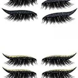 Enakshi® 8 Pair Reusable Eyeliner Eyelash Stickers Self Adhesive Makeup Tools|Health & Beauty | Makeup | Eyes | False Eyelashes & Adhesives-image-4