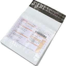 RAGI Packing supply 16X20 Inch Plain Temper Proof Courier Bag pod 60 Micron with Document Pouch (Pack of 25)-image-58