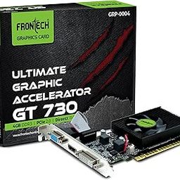 FRONTECH GT 730 Graphics Card with 4 GB DDR3 64 Bits PCIe 2.0, High Efficiency, Quality Gaming Graphics Card, Single Cooling Fan, 3 Years Warranty (GRP-0004, Black)-image-14