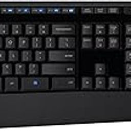 Logitech MK345 Wireless Keyboard and Mouse Set Full-Sized Keyboard with Palm Rest and Comfortable Right-Handed Mouse, 2.4 GHz Wireless USB Receiver, Compatible with PC, Laptop - Black-19