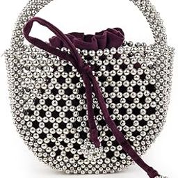 Women Purple Velvet Potli Bag Encased in Beads-image-40