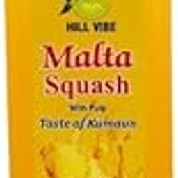 Hill Vibe Malta Squash with Pulp, Natural Fruit Juice, Taste of Kumaun, 100% Pure (Pack of 1)-image-2