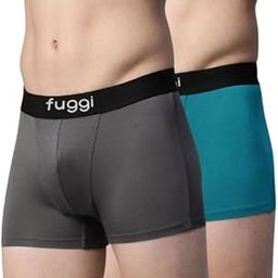 Luxury Cotton Stretch Trunks for Men – Ultimate Comfort & Freshness Pack of 2-picture-0