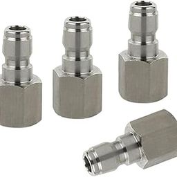 CALANDIS™ 4pcs High Pressure Washer Quick Connector Easy Connect Fitting 1/4" G | Pressure Washers | Outdoor Power Equipment | Yard, Garden & Outdoor Living-image-46