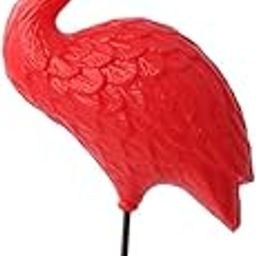 CLUB BOLLYWOOD® Flamingo Garden Stake Bird Statue Figurine Lawn Sidewalks Home Yard Ornament Red 12.5X12.7Cm 28Cm| Garden D?©cor | Statues & Lawn Ornaments|1 Flamingo Garden Stake-image-45