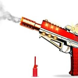 Adultokids Toy Fog Gun for Kids(Pack of 1 Gun) Realistic Recoil & Cool Smoke Effect|Heavy Plastic Material with Metallic Finish|Sound & Lights|with Water Filler|Great Gift & Return Gifts-image-61