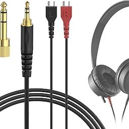 GEEKRIA Audio Cable Compatible with Sennheiser HD25, HD25-1, HD25-1 II, HD25-13, HD25-C Headphones Cable, 1/8" (3.5mm) Replacement Stereo Cord (8 ft / 2.5 m)-12