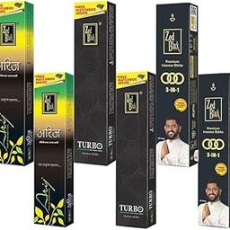 Zed Black Bamboo Incense Stick (Multicolour)-7