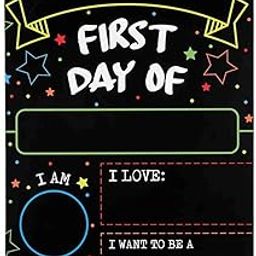 First Day Last Day of School Sign (Dry Erase Board for Liquid Chalk Markers)-picture-28