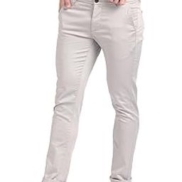 Men's Mid Rise Slim Casual Pants-image-50